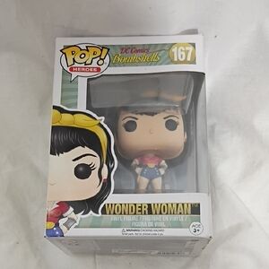 NIB Funko Pop! Heroes DC Comics Bombshells Wonder Woman #167 Vinyl Figure